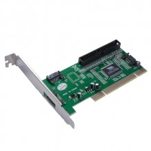 Контроллер плата PCI to Sata & IDE, расширитель портов SATA и IDE