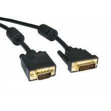 Адаптер (переходник) DVI to VGA, C-NET, кабель 1,8 m