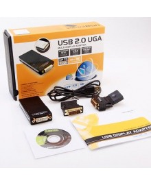 Адаптер USB to UGA  (USB - VGA/DVI/HDMI)  внешняя видеокарта