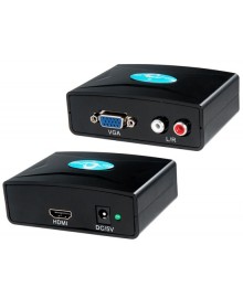 Конвертер VGA to HDMI+audio, Power of Tech FY1316