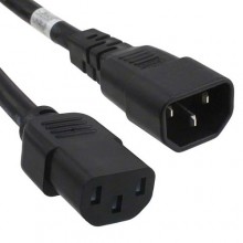 Кабель питания C-Net, C13-C14, кейс - монитор