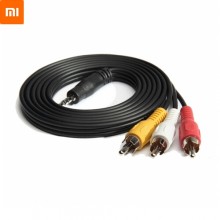 Кабель Xiaomi AV jack 3.5mm to RCA видеокабель, для TV-Box
