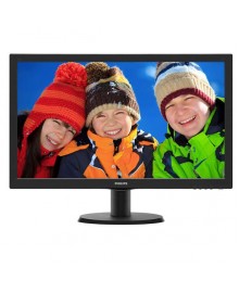 Монитор 23,6" PHILIPS 243V5QHSBA/01 MVA W-LED 1920x1080 250кдм 8 мс