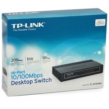 Коммутатор TP-LINK 16-портовый 10/100 Мбит/с TL-SF1016D HUB