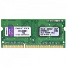 Оперативная память для ноутбука, Kingston DDR3 4Gb, 1333MHz, SO-DIMM