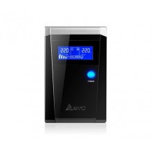 UPS SVC V-650-F-LCD, Smart, 650VA, 390Вт, USB, AVR стабилизатор