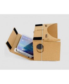 Google Cardboard VR Glasses, картонные 3D VR-очки (аналог)